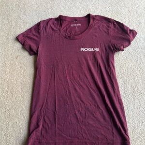 Rogue Women's Wine Short Sleeve Logo Tee